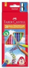Faber-Castell Junior Grip crayons 20 colors