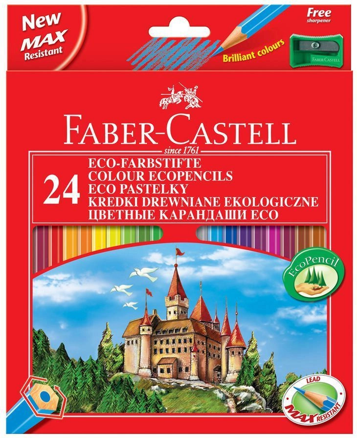 FABER-CASTELL CASTLE colored pencils assorted colors