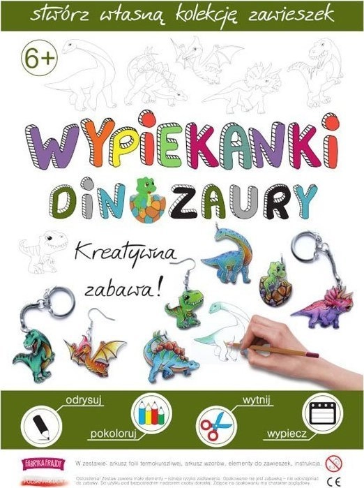 Fabryka Frajdy Wypiekanki dinozaury - kreatywna
