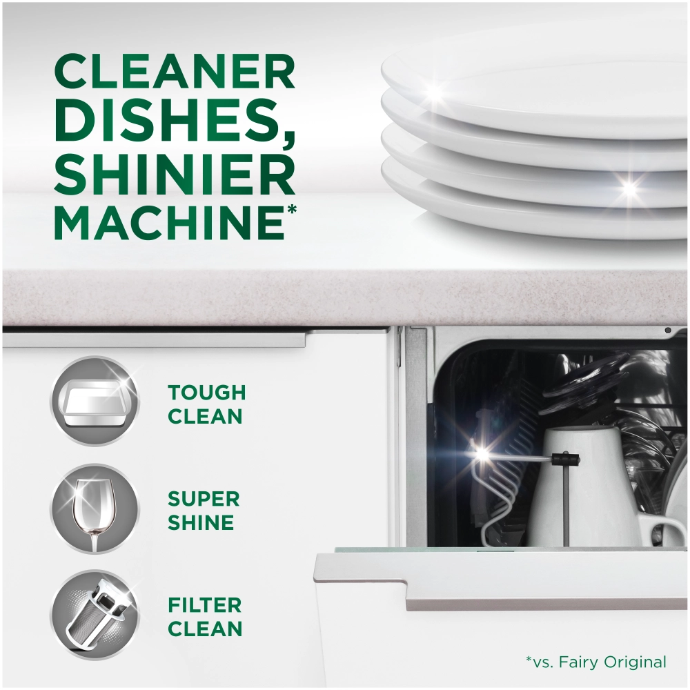 Automatic dishwasher capsules FAIRY Platinum Lemon