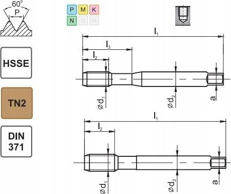 Fanar THREAD UNF 10-32 DIN-371C R40
