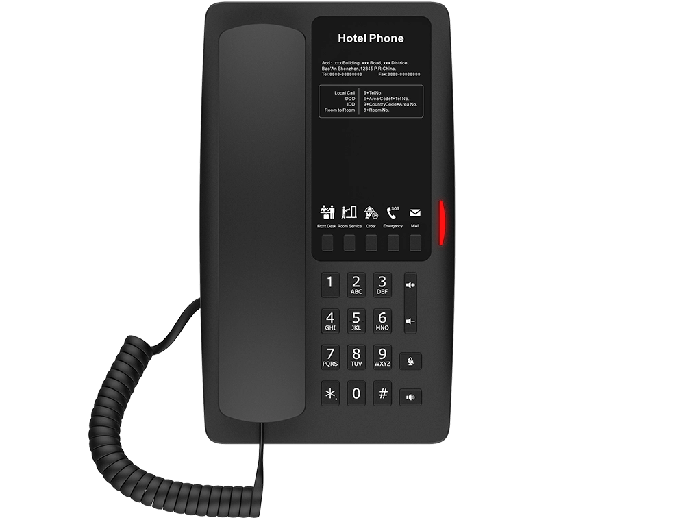 Fanvil H4 IP phone Black 2