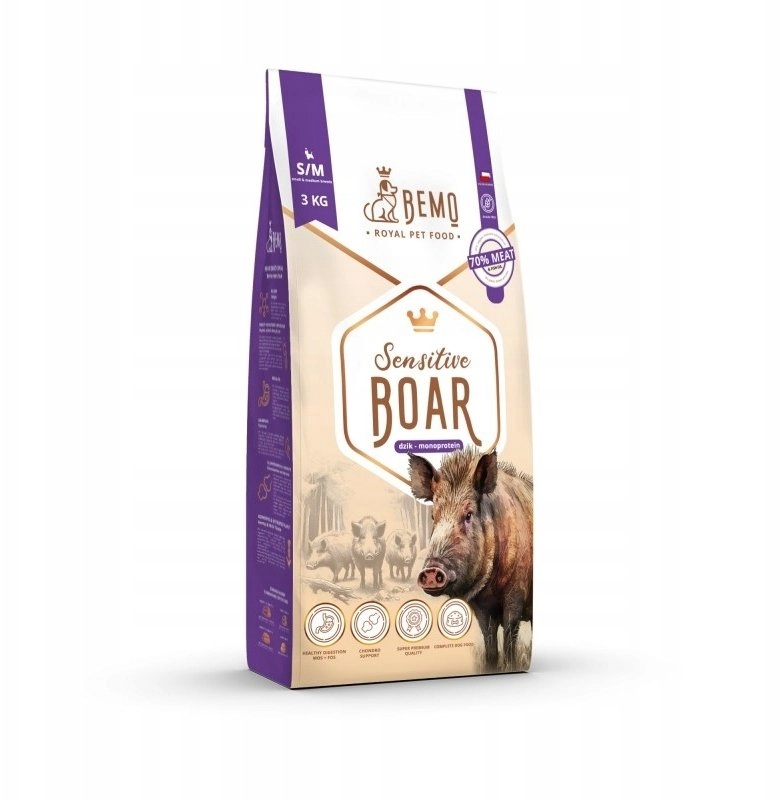 BEMO Sensitive Boar Small/Medium Mono -