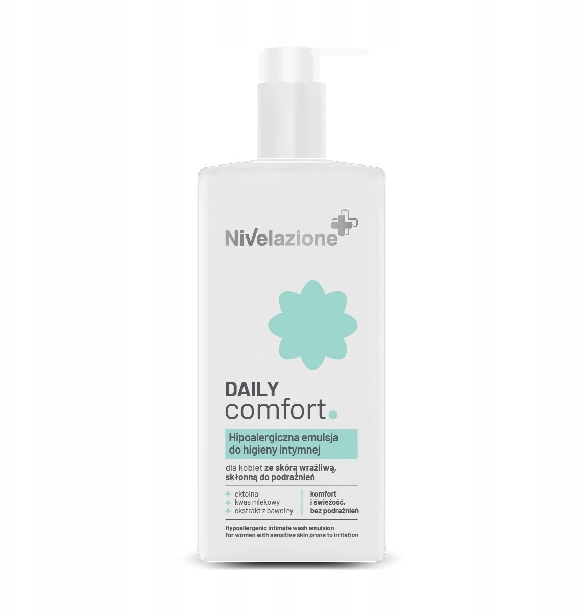 NIVELAZIONE Hypoallergenic emulsion for intimate hygiene