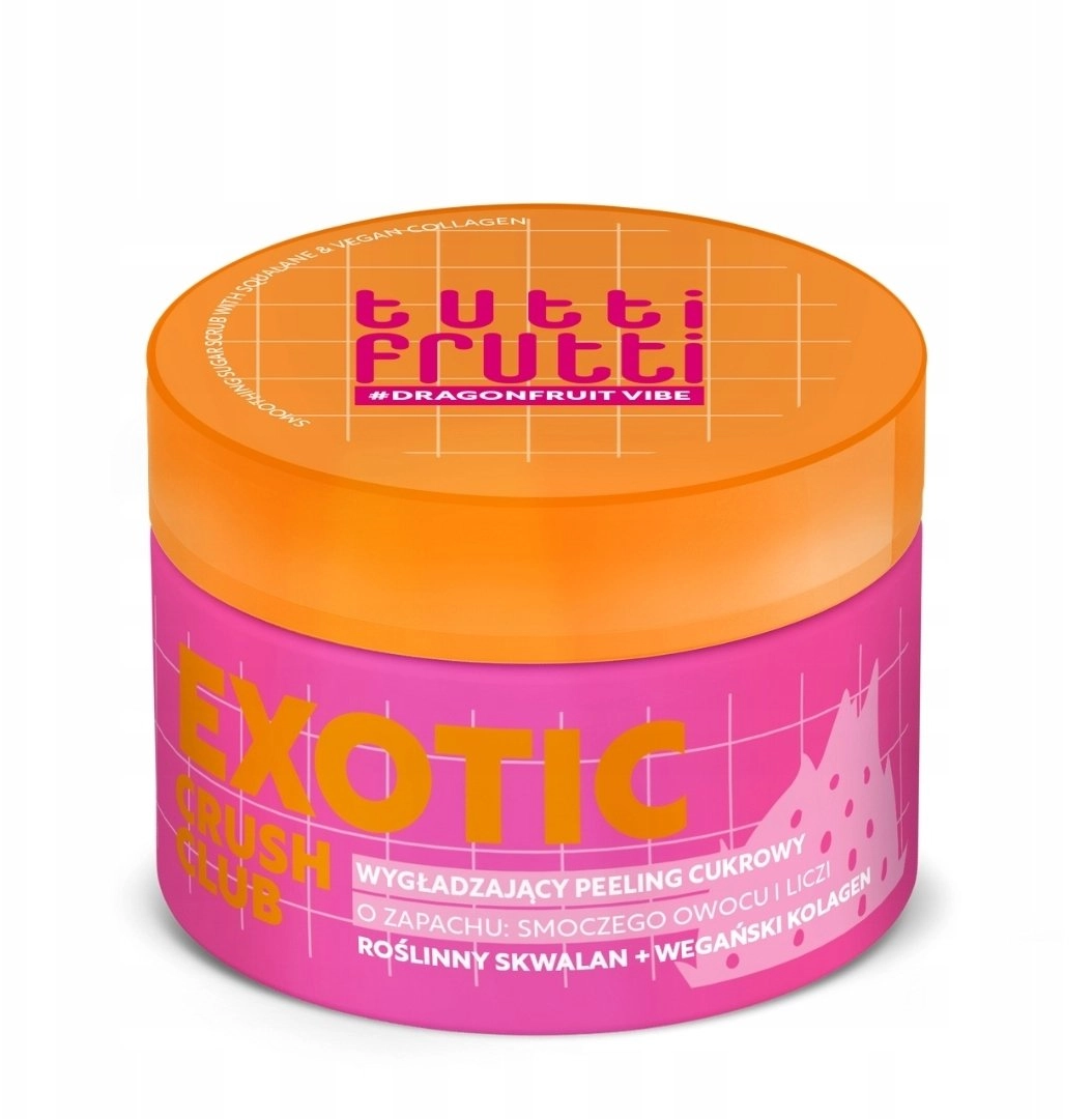 TUTTI FRUTTI #DragonfruitVibe Smoothing sugar scrub