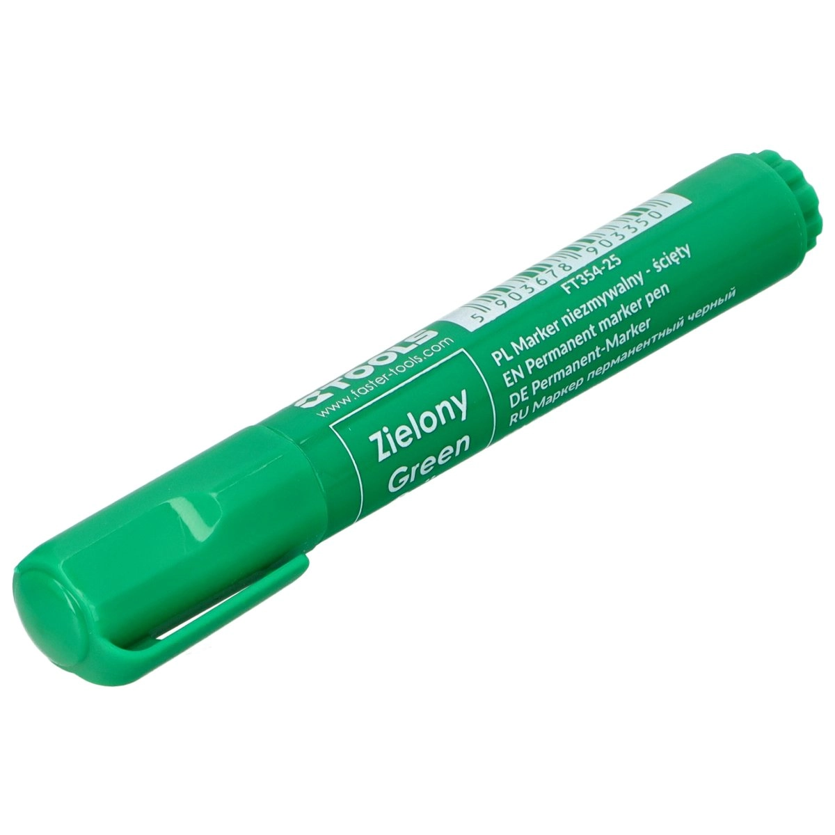 Marķieris Faster permanents zaļš šķelts 8903350