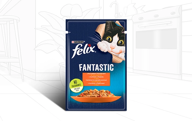 Felix 7613039786659 cats moist food 85