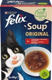 PURINA FELIX Soup ORIGINAL Wiejskie smaki