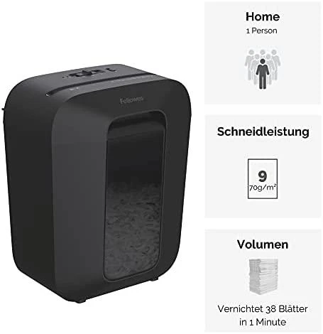 Fellowes Powershred LX50 paper shredder Particle-cut