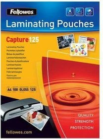 Fellowes Laminierfolie Capture A4 125Mikron glänzend