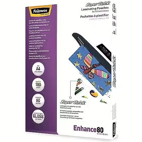 Fellowes ImageLast A4 80 micron   100-pack