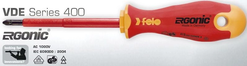 Felo Phillips screwdriver PZ3 Ergonic 400