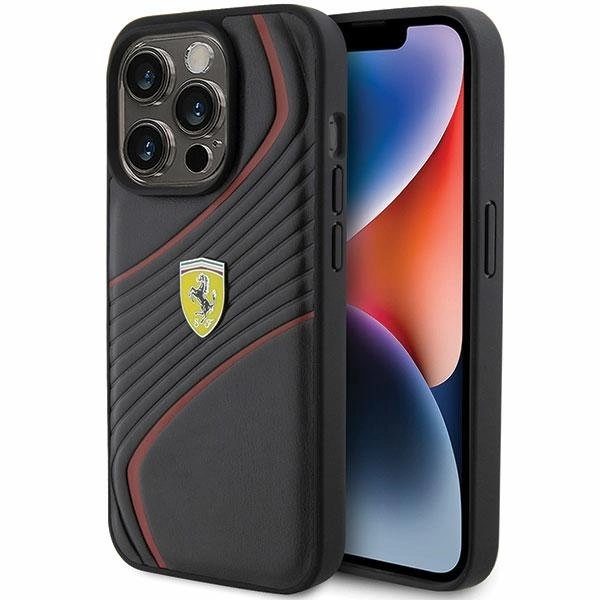 Ferrari Twist Metal Logo - iPhone