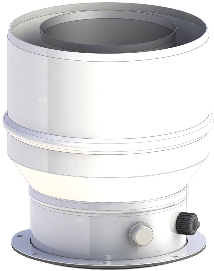 Ferroli Straight concentric adapter O 80/125