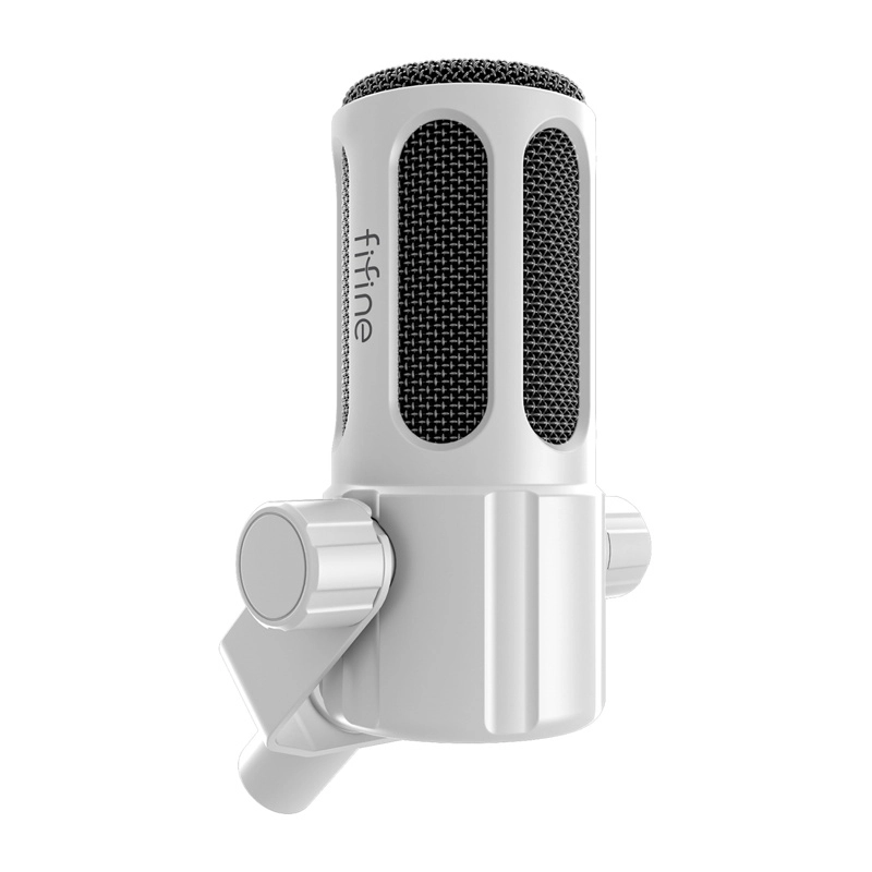 Fifine Tank1 dynamic microphone (white) 087581