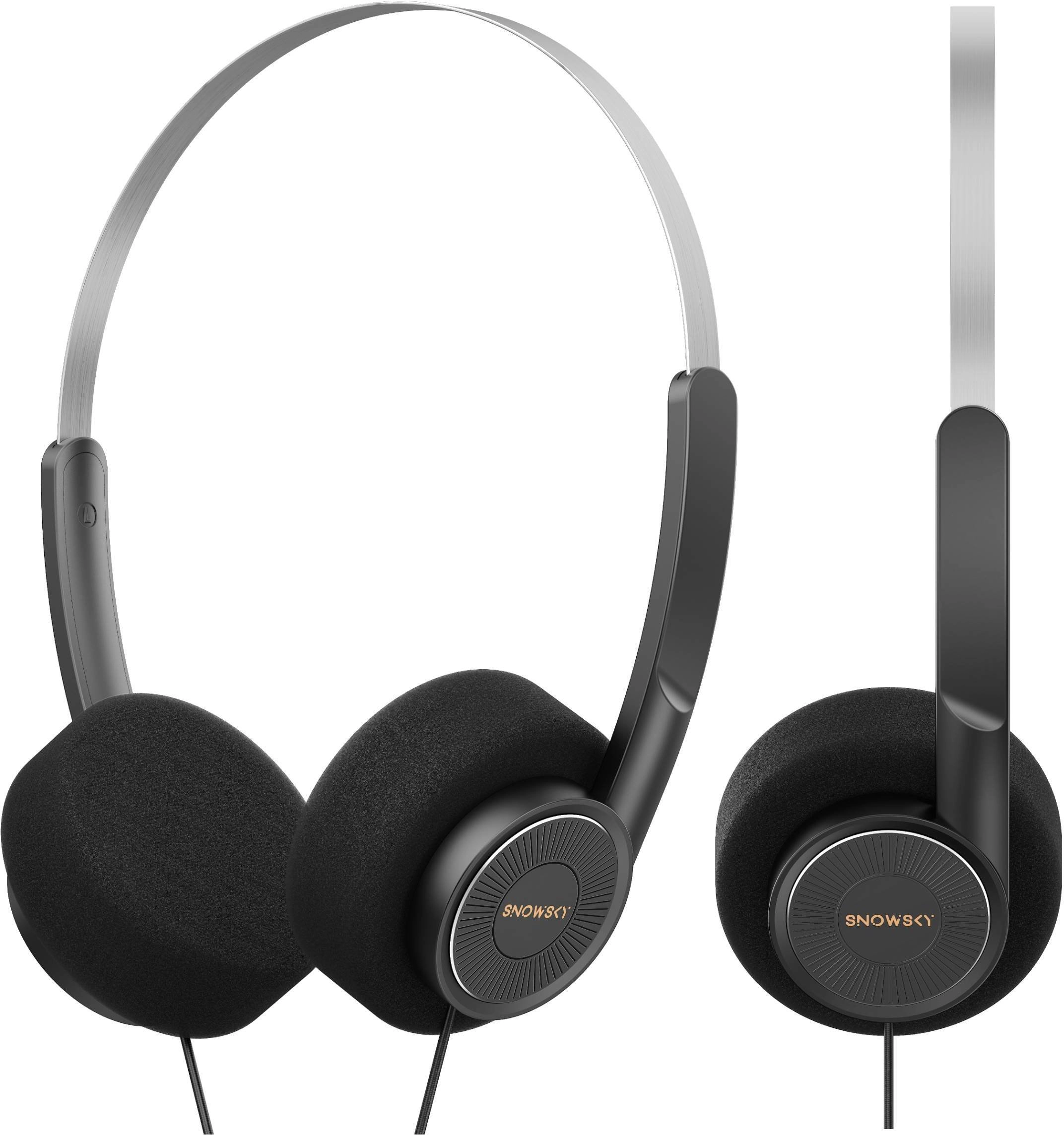 FiiO FiiO Wind Pro melnas austiņas - uz ausīm uzliekamas austiņas