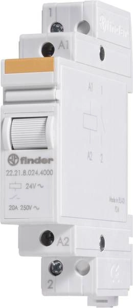 Finder DIN Rail Power Relay  230V
