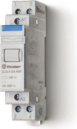 Finder DIN Rail Relay  24V dc