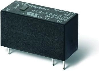 Finder Miniature relay 24V DC input