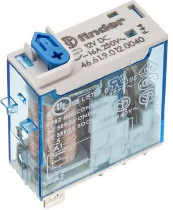 Finder Plug In Relay 12V dc