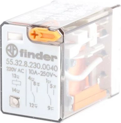 Finder Miniature relay 2P 10A 230V
