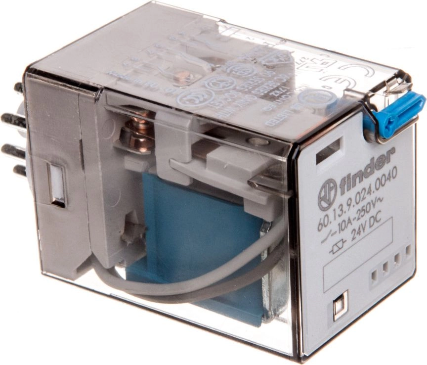 Finder Miniature relay 3P 10A 24V