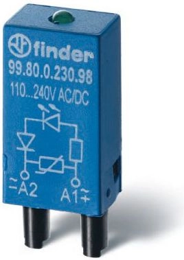 Finder Green LED signaling module +