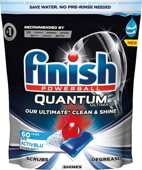 Finish Finish Quantum Ultimate Dishwasher tablets
