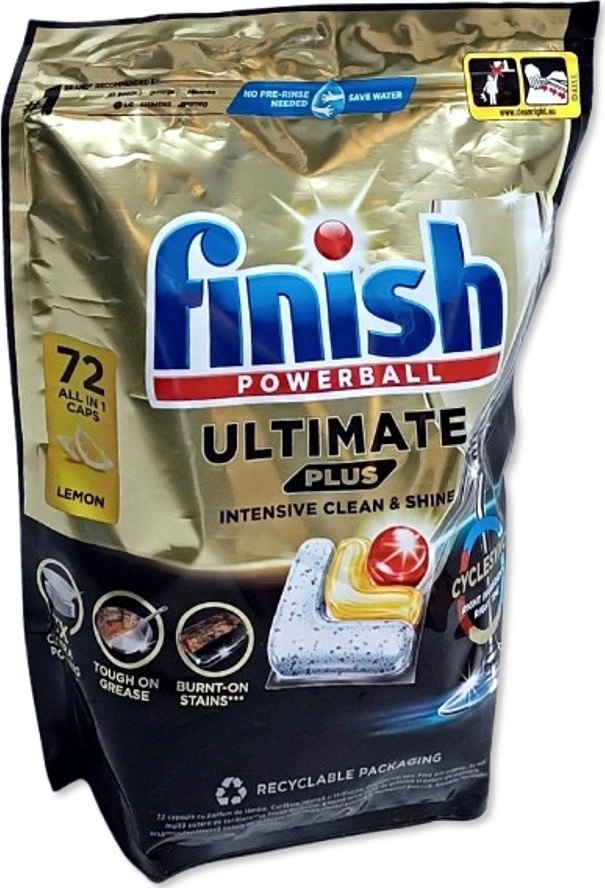 Finish Finish UltimatePlus dishwasher tablets 72