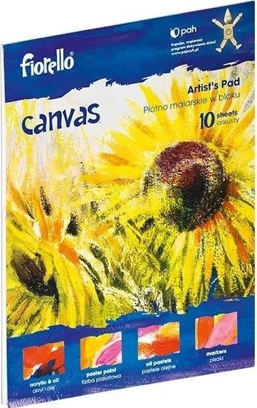 Fiorello Painting canvas in a block