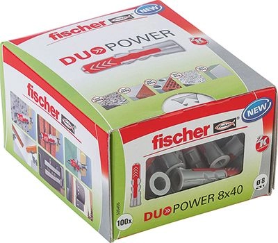 Fischer DUOPOWER 8x40 LD 100pcs (