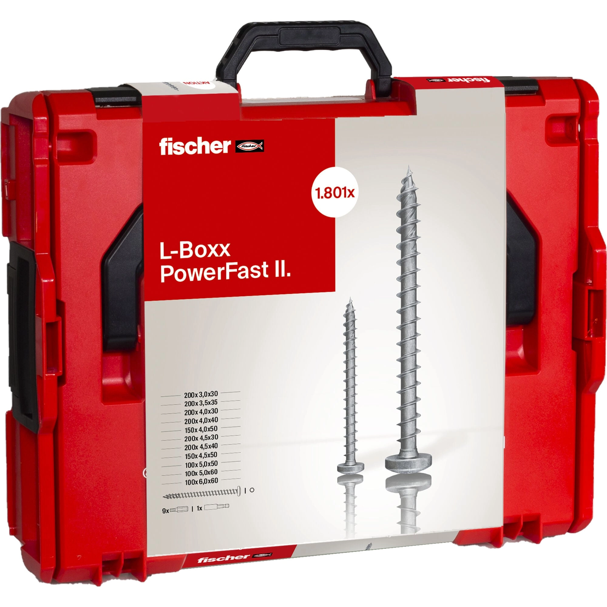 Fischer L-BOXX 102 PowerFast II Pan-Head