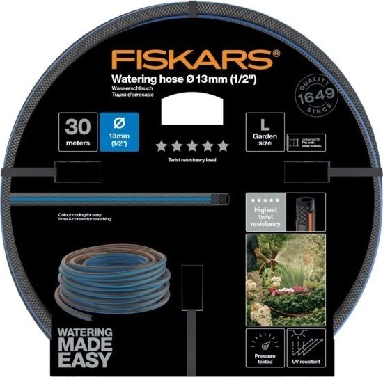Fiskars garden hose Q5  13mm 1/2&quot