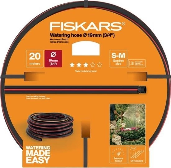 Fiskars garden hose Q3  19mm 3/4``