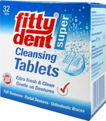 Fittydent Fittydent Tabletki silnie czyszczące protezy