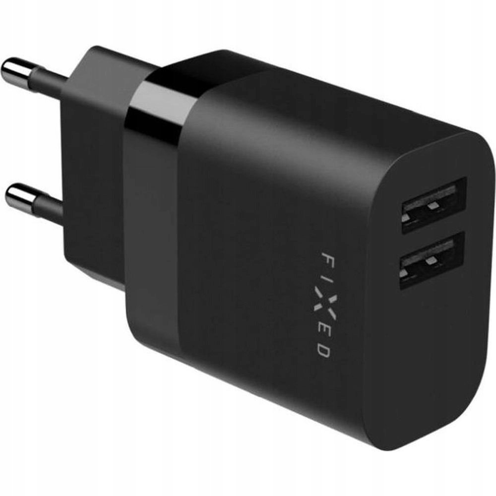 FIXED mains charger set with 2xUSB