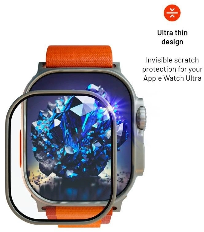 Fixed Sapphire screen protector for Apple