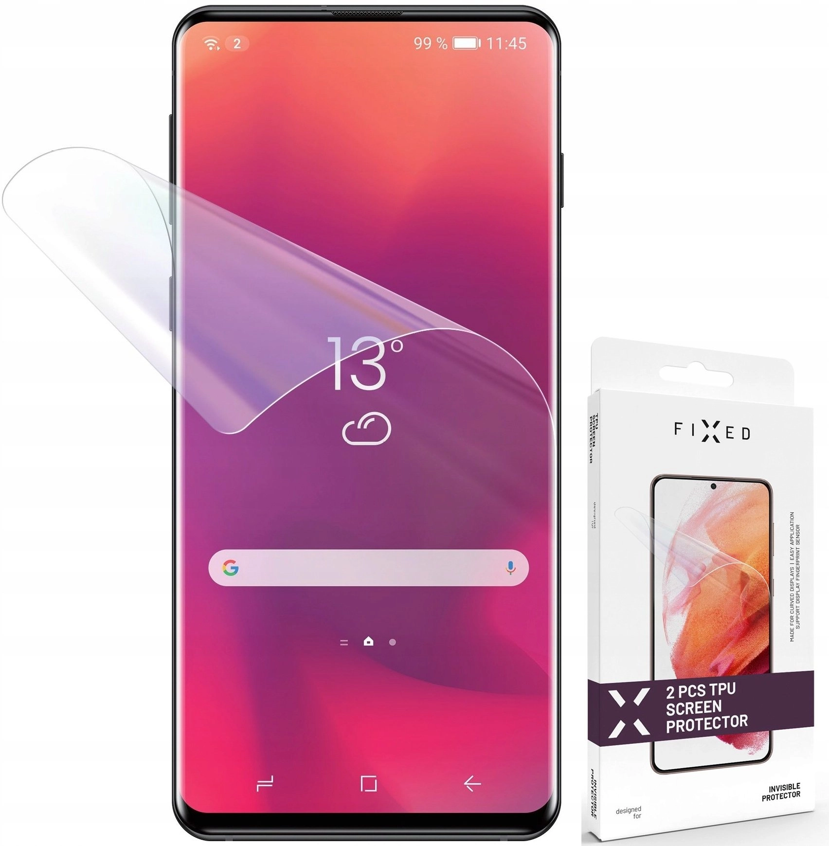 Fixed TPU screen film FIXED Invisible