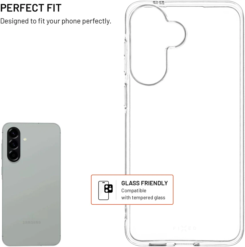 Dėklas FIXED Story AntiUV TPU Back