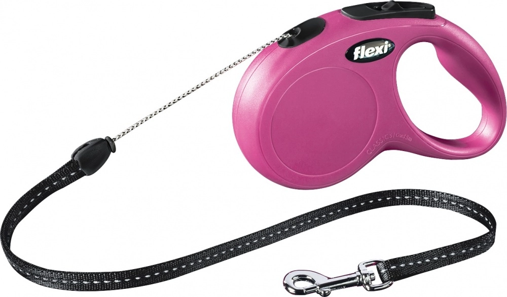 Flexi New CLASSIC 5 m Pink