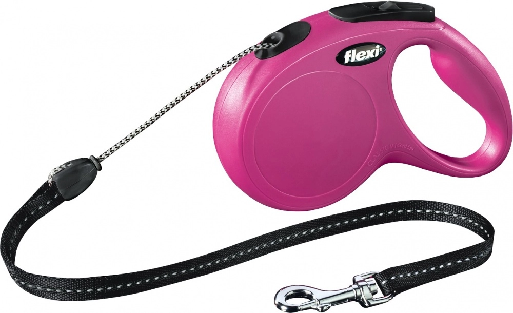 Flexi New CLASSIC 5 m Pink