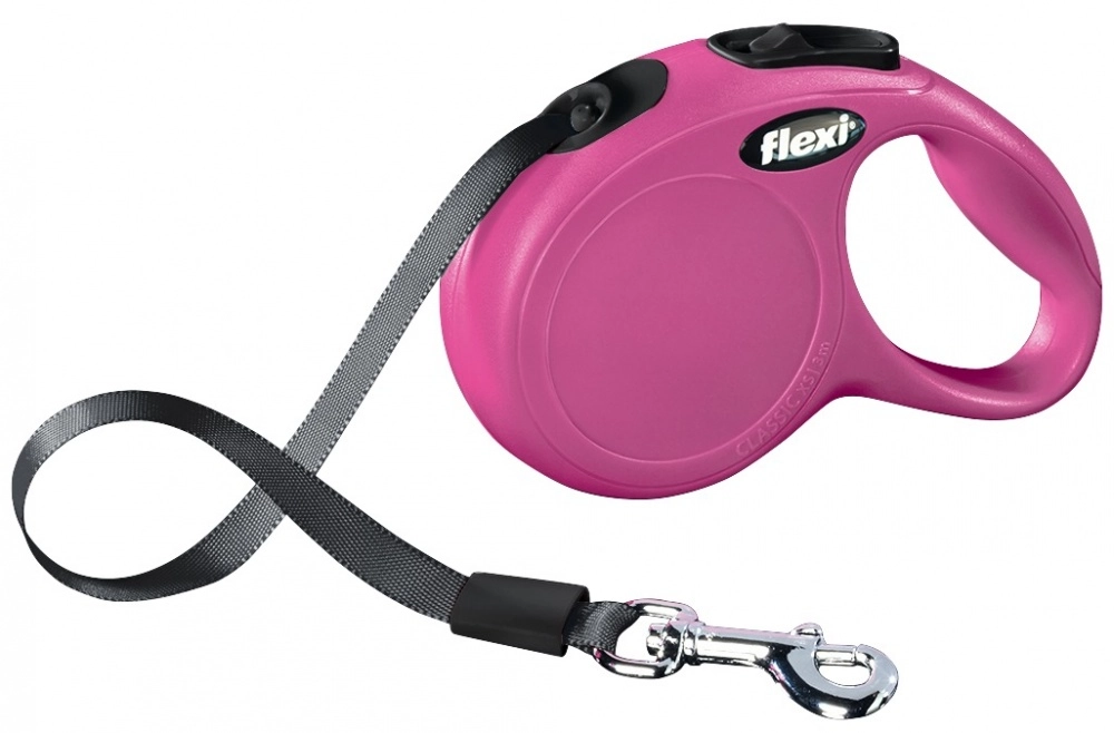 Flexi New CLASSIC 3 m Pink
