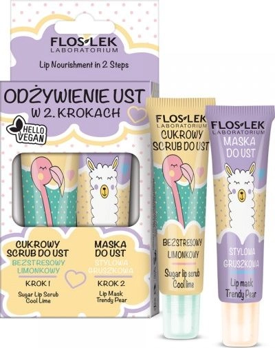 Floslek FLOS*LIP CARE VEGE Duo( Scrub