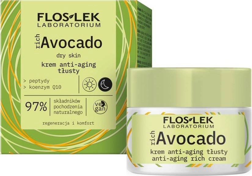 Floslek richAvocado Oily anti-aging cream for