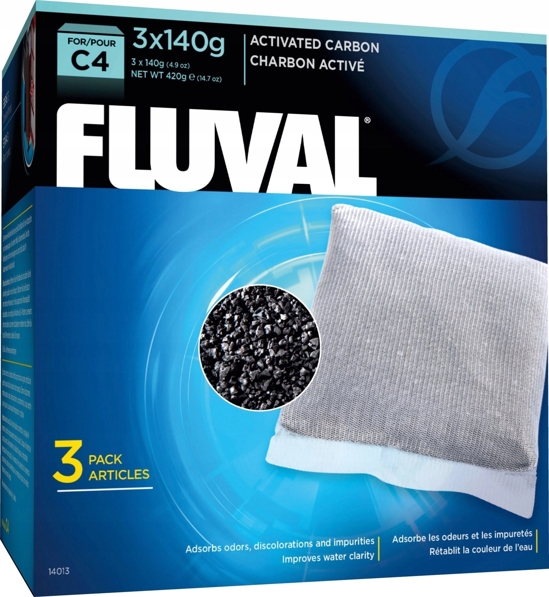 Fluval Wkład węglowy do filtra C4