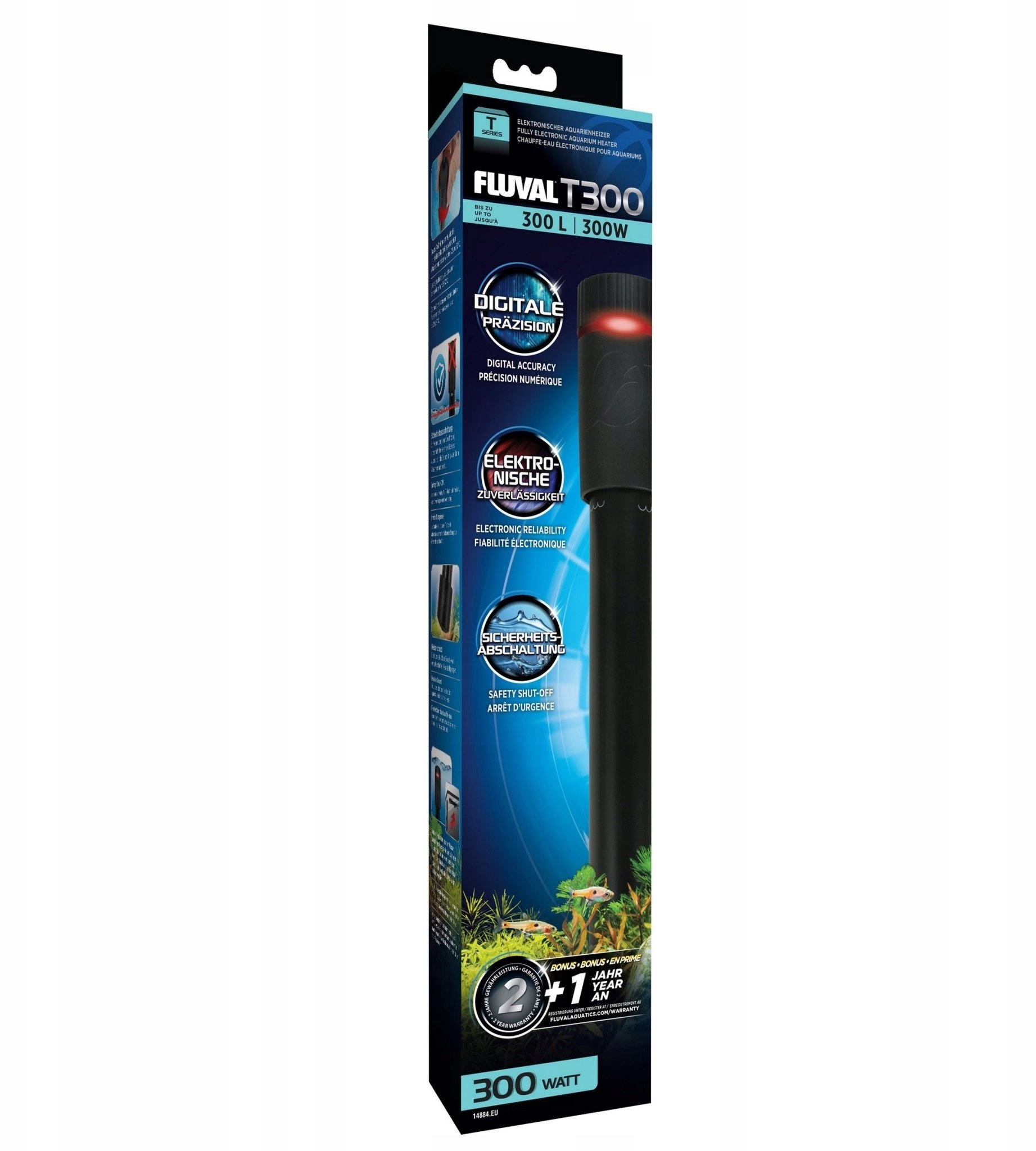 Fluval T300 heater  300W  up to