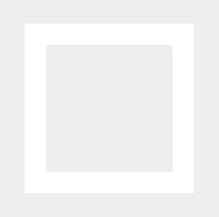 Focus Focus Passepartout 50x50 White 107395