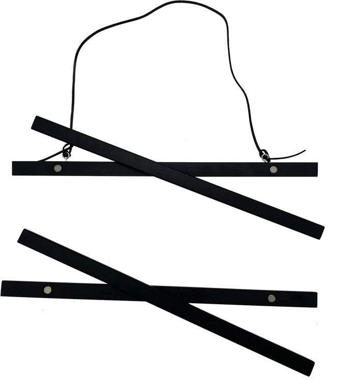 Focus Focus Poster Hanger Magnetic Black
