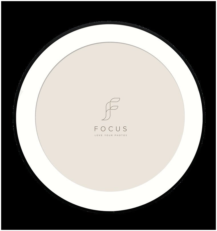 Ramka Focus Focus Aster Round Black