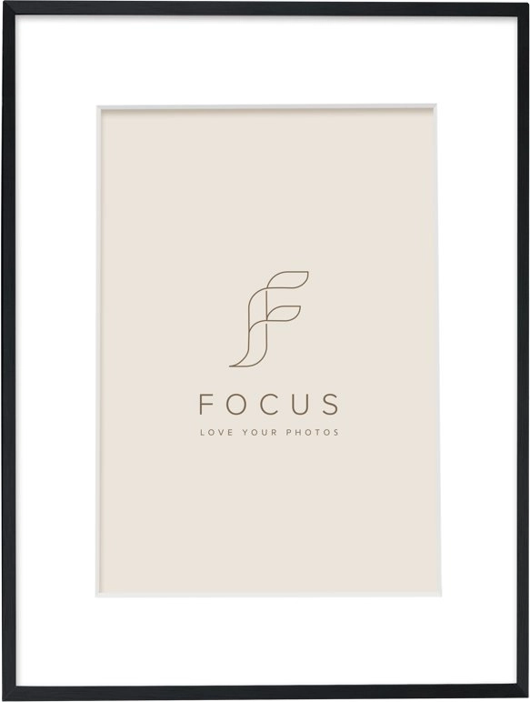 Ramka Focus Focus Aster Black 18x24/